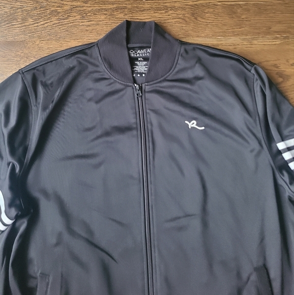Rocawear Classic Black Track Jacket Men's Sz.XL - Picture 2 of 7